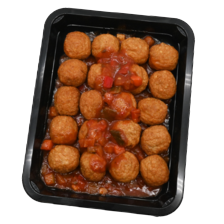 Kipgehaktballetjes in Italiaanse saus